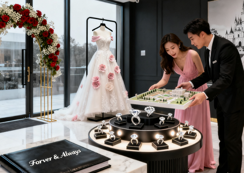 婚庆公司取名（100例），融合了中西方的浪漫元素